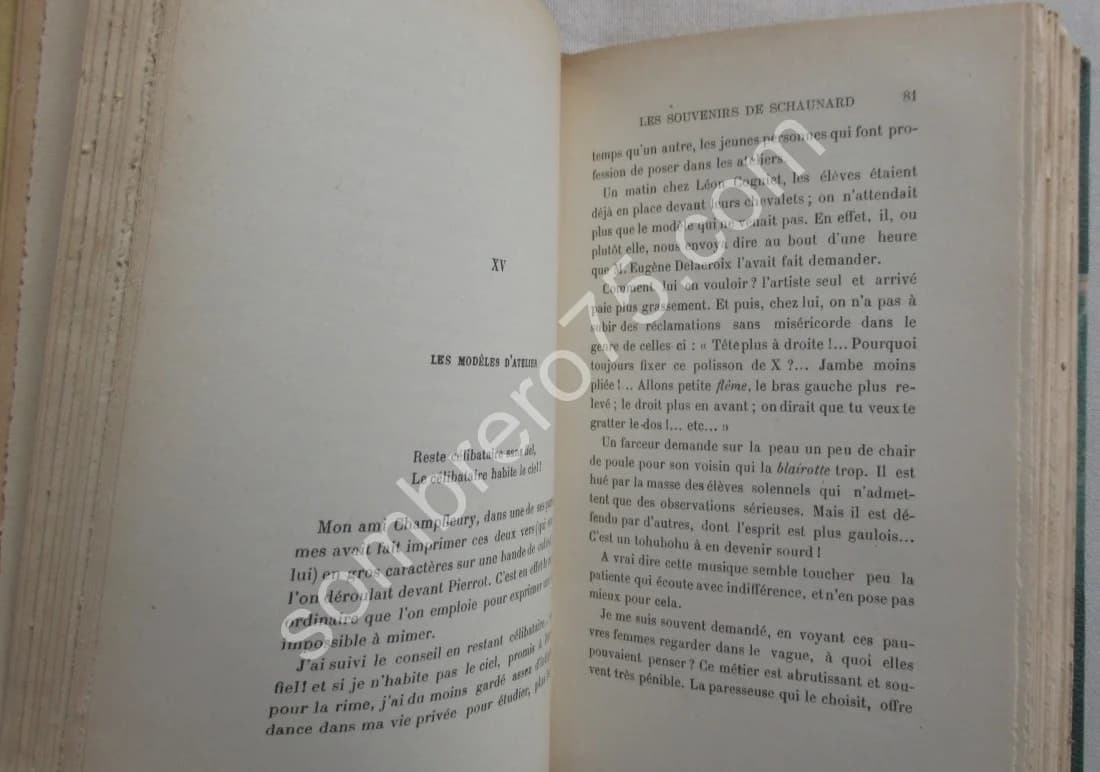 Souvenirs de Schaunard.. 1887. E.O - Image 6