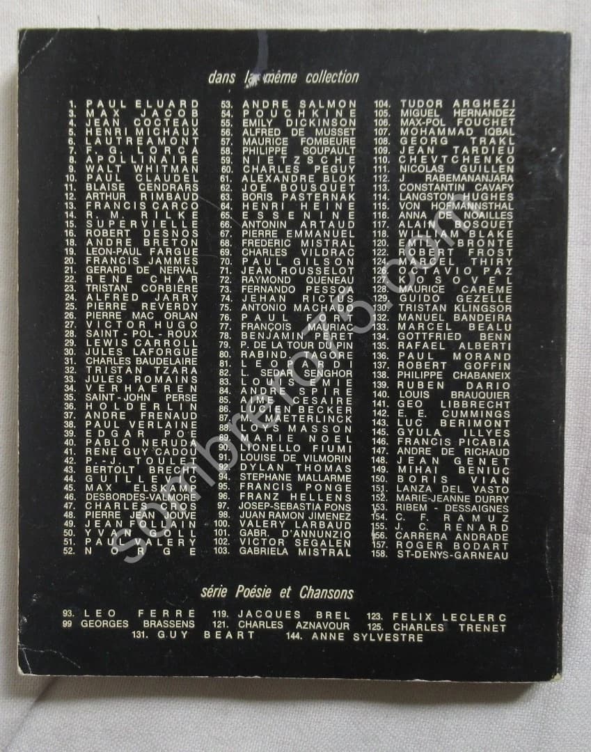 Jean Roger CAUSSIMON par Léo Ferré. 1967 - Image 7