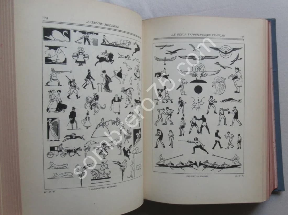 Manuel Français de Typographie Moderne. 3 Tomes - Image 6