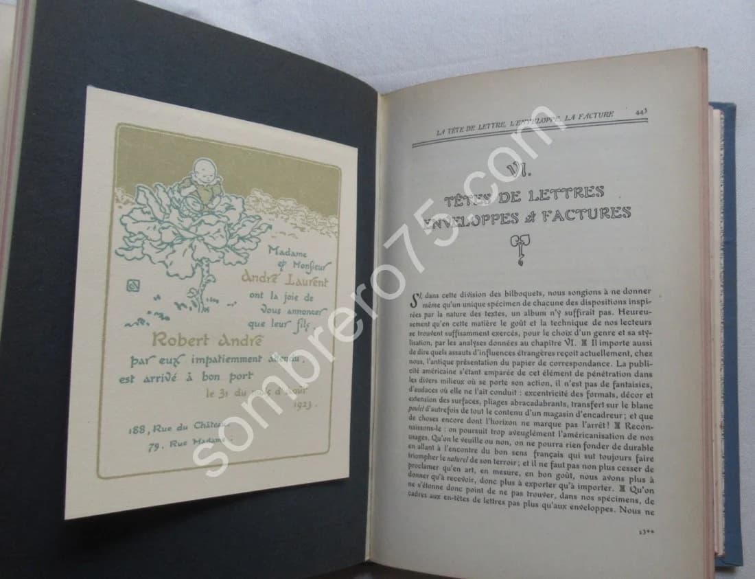 Manuel Français de Typographie Moderne. 3 Tomes - Image 8
