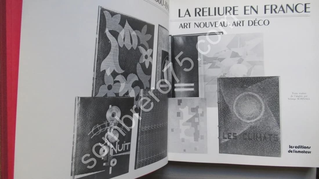 La Reliure en France Art Nouveau Art Déco 1880-1940 - Image 3