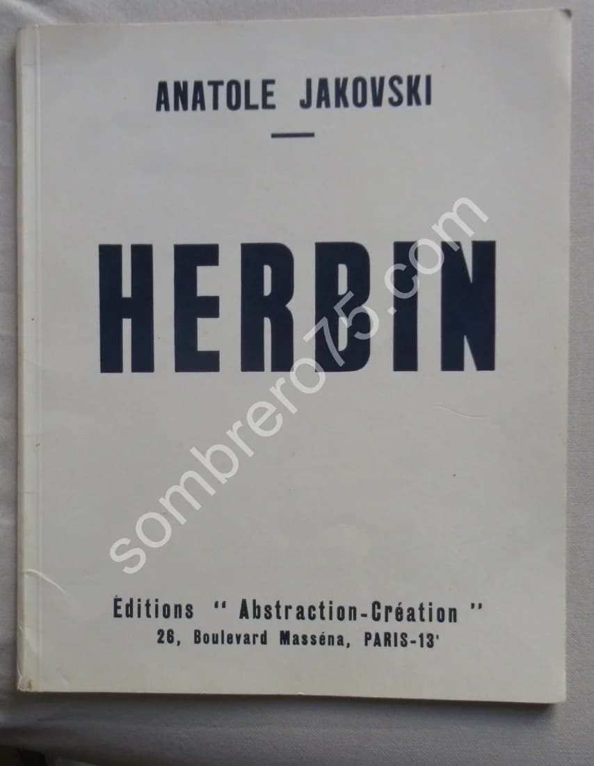 Auguste HERBIN. 1933