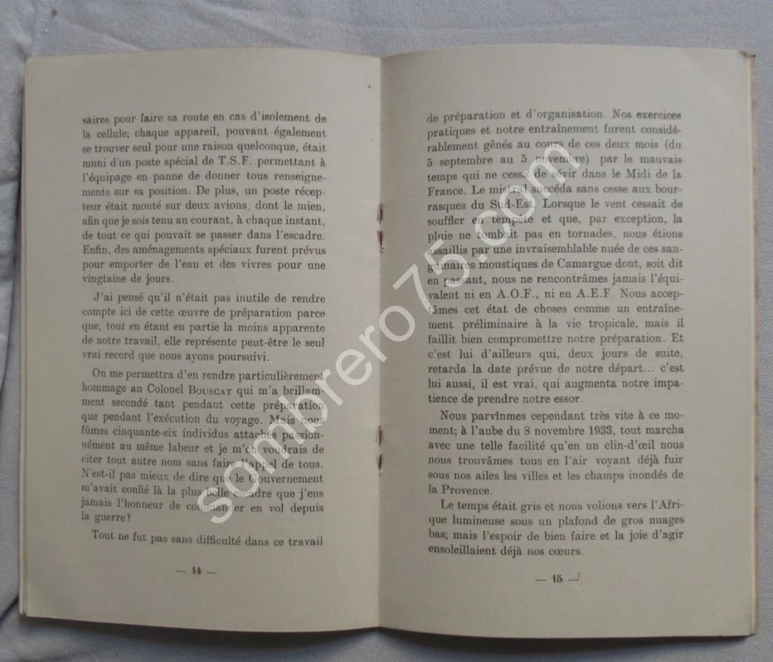 La Croisière Aérienne Africaine de l'Escadrille Vuillemin. Conférence - Image 4