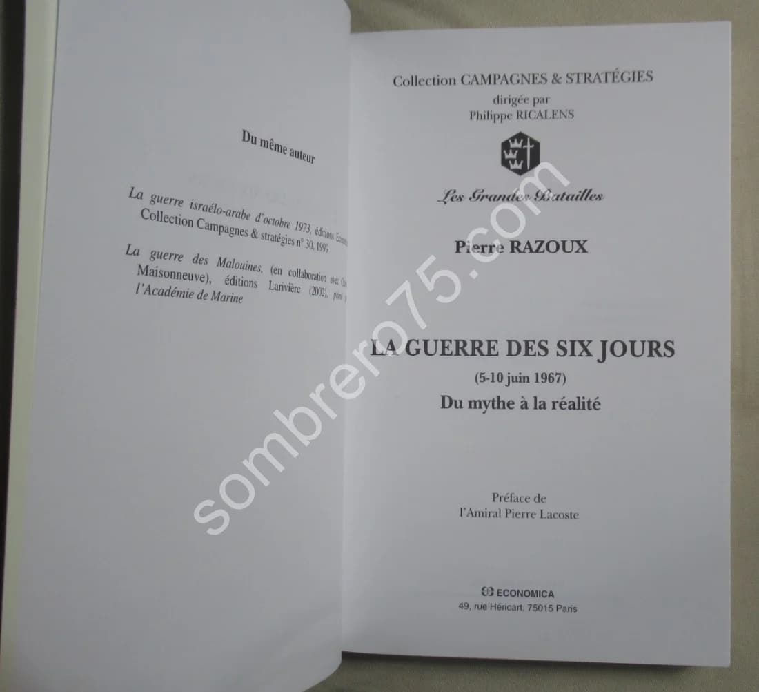 La Guerre des Six Jours (5-10 juin 1967) Du Mythe à la Réalité - Image 3