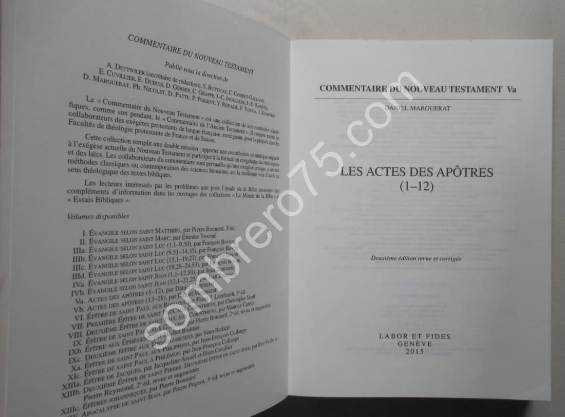 Les Actes des Apôtres (1-12) et (13-28) - 2 Tomes - Image 3