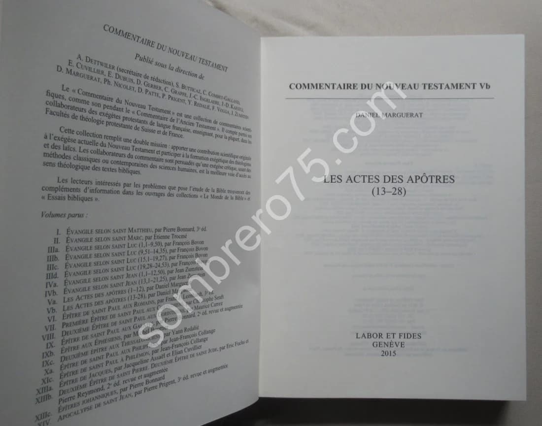 Les Actes des Apôtres (1-12) et (13-28) - 2 Tomes - Image 4