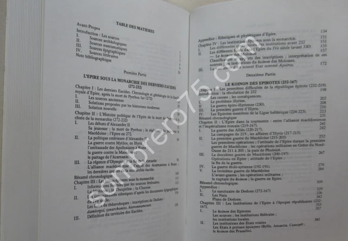 L'Epire de la Mort de Pyrrhos à la Conquête Romaine (212-167 Avt JC) - Image 4
