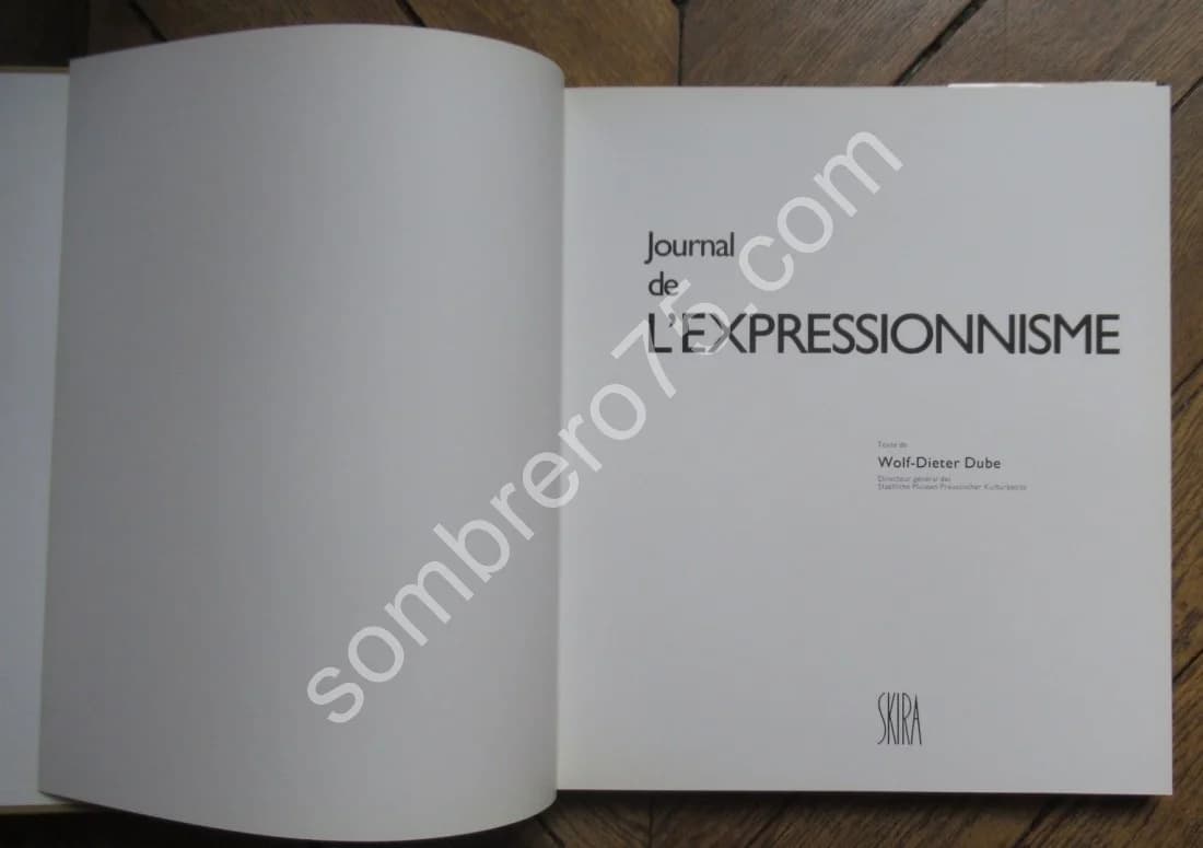Le Journal de l'Expressionnisme. Wolf Dieter DUBE - Image 5