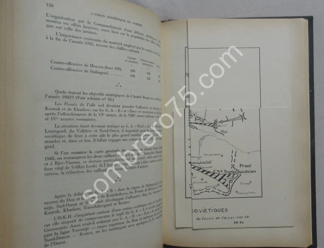 L'Union Soviétique en Guerre 1941-1945. Colonel COSTANTINI- 3 Tomes - Image 8