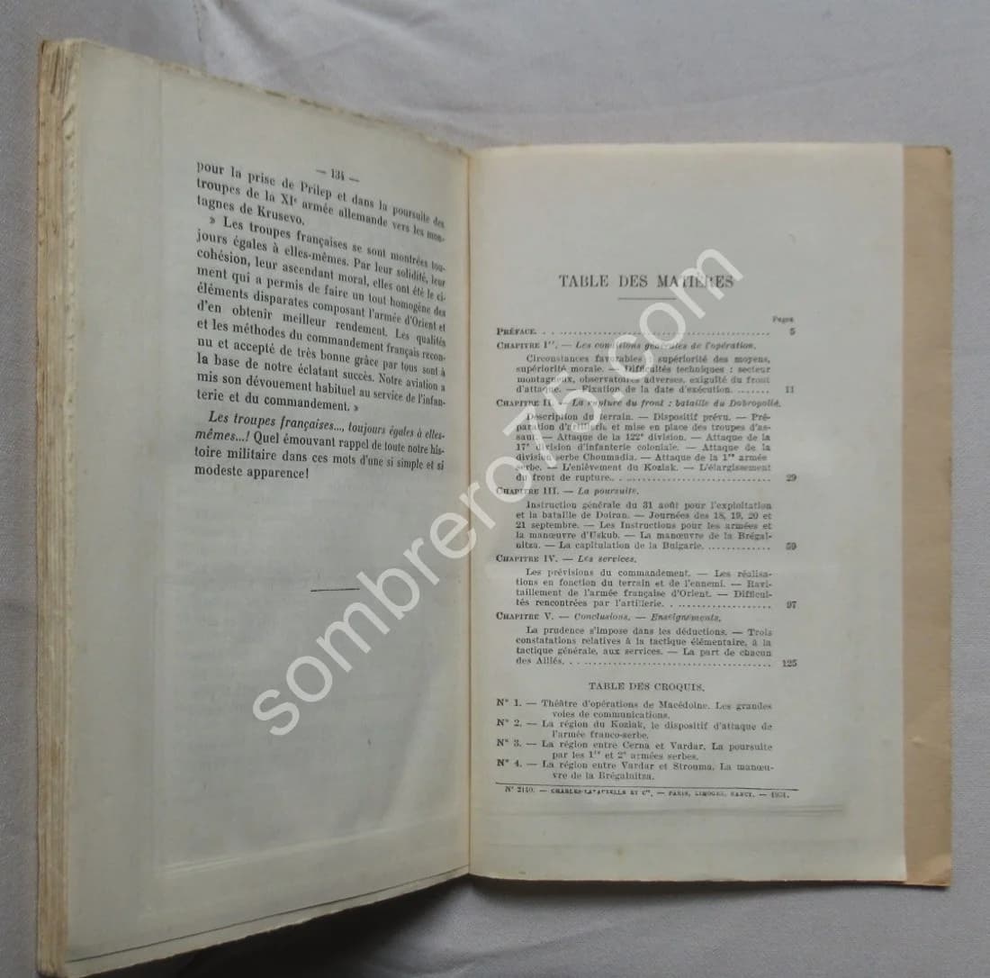 La Victoire de Macédoine. Général J Revol. 1931 - Image 7
