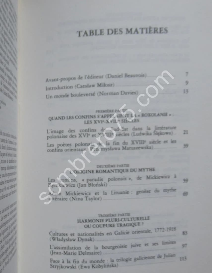 Les Confins de l'Ancienne Pologne. Ukraine, Lituanie, Biélorussie XVIe XXe - Image 4
