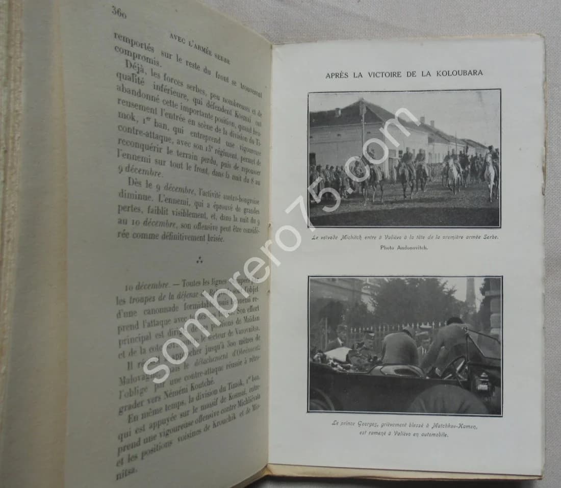 Avec l'Armée Serbe. De l'ultimatum Autrichien à l'Invasion de la Serbie. H BARBY - Image 5