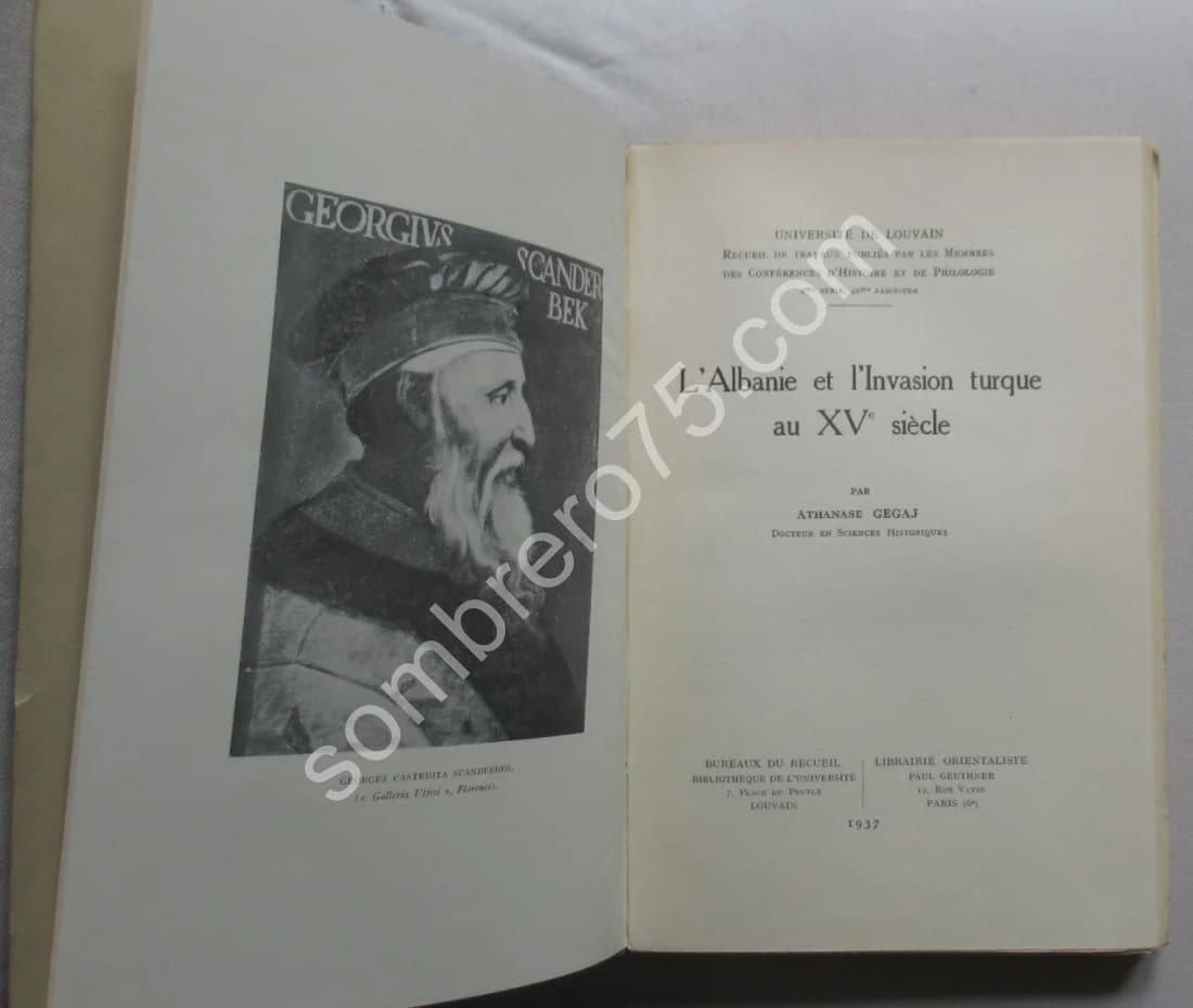 L'Albanie et l'Invasion turque au XVe siècle. Athanase GEGAJ - Image 4