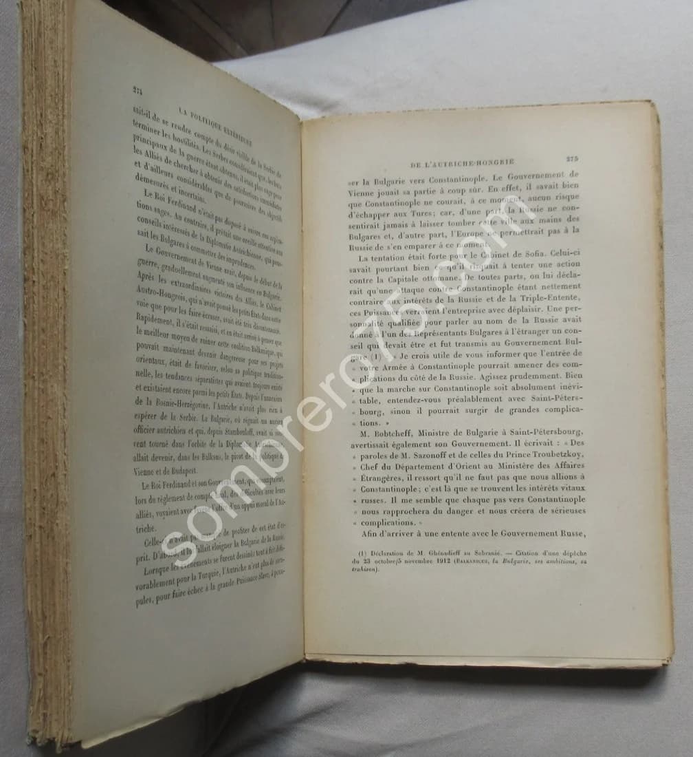 La Politique Extérieure de l'Autriche Hongrie 1875-1914. 2 Vol. J LARMEROUX - Image 6