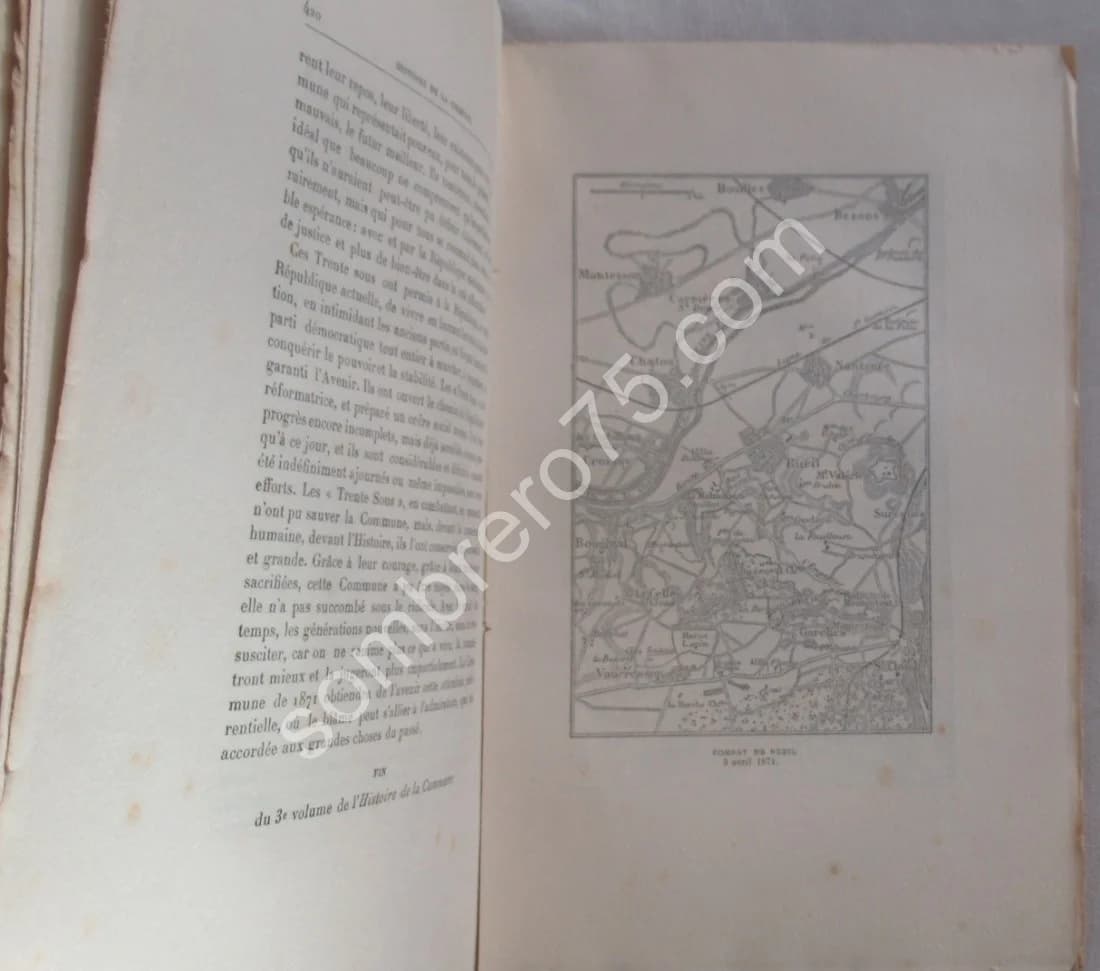 Histoire de la Commune de 1871.. 3 VOL - Image 9