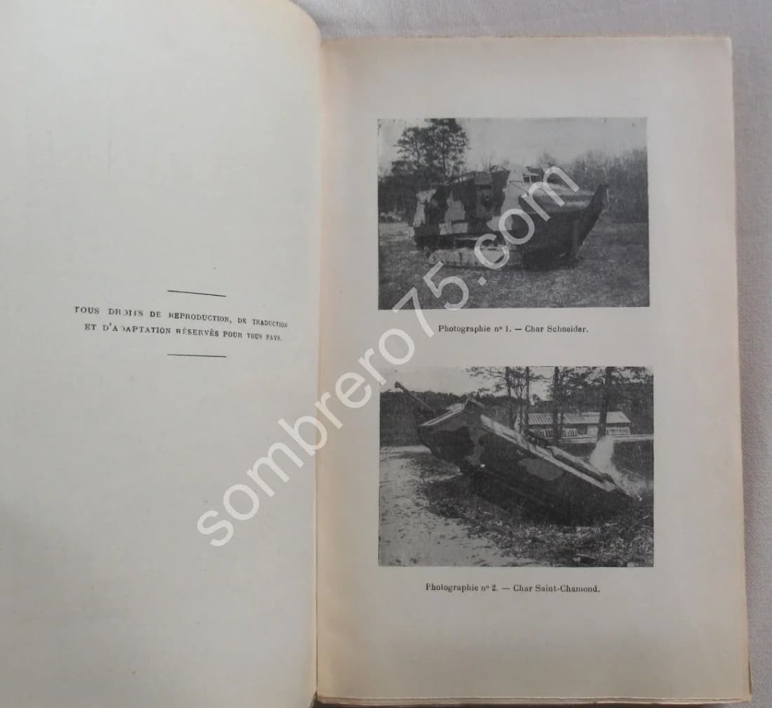 Batailles et Combats des Chars Français. L'année d'apprentissage. Lt Perre - Image 4