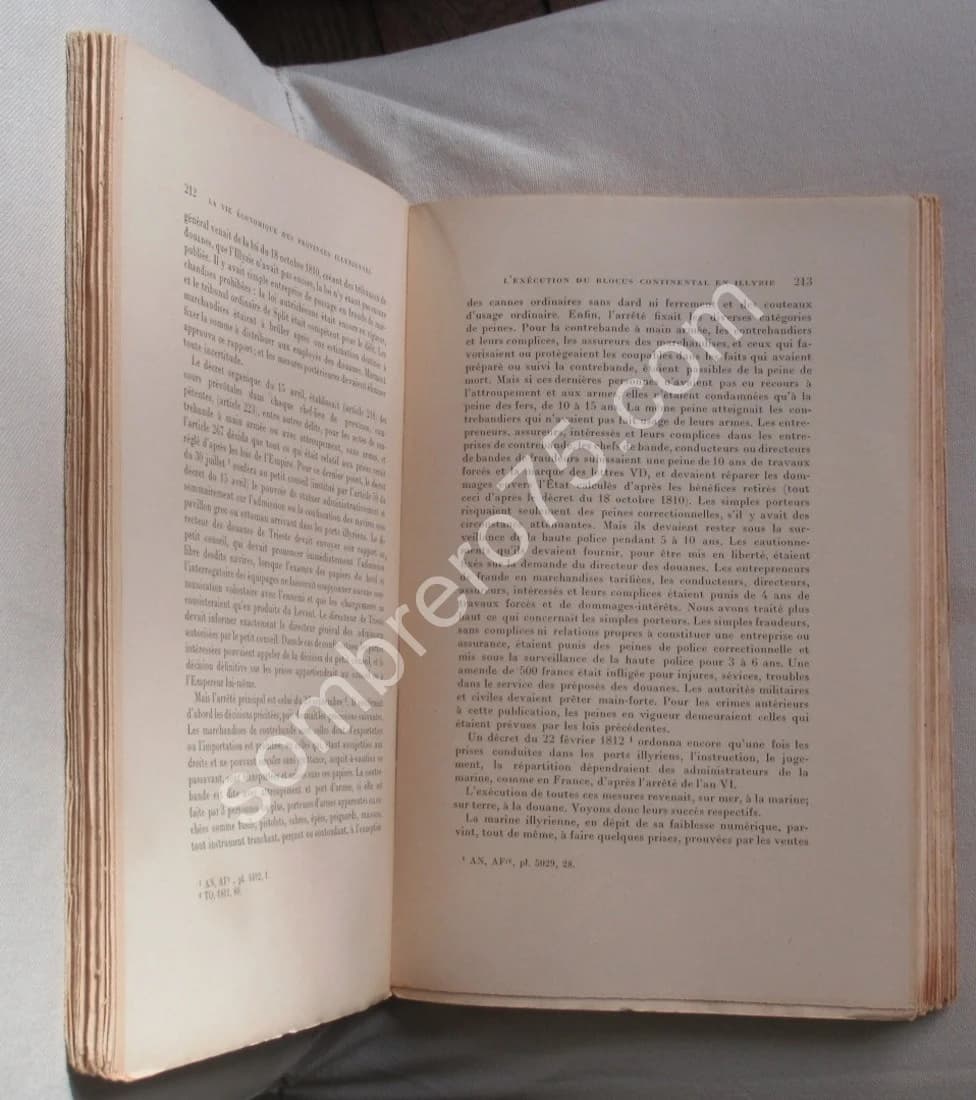 La Vie Economique des Provinces Illyriennes 1809-1813. M PIVEC STELE - Image 4