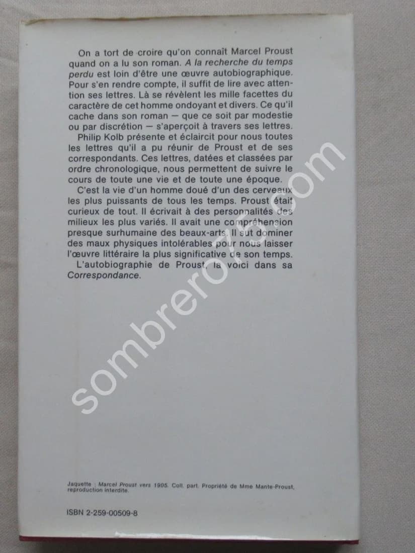 Correspondance de 1905 - Tome 5. Texte Établi et annoté par KOLB Philip - Image 4