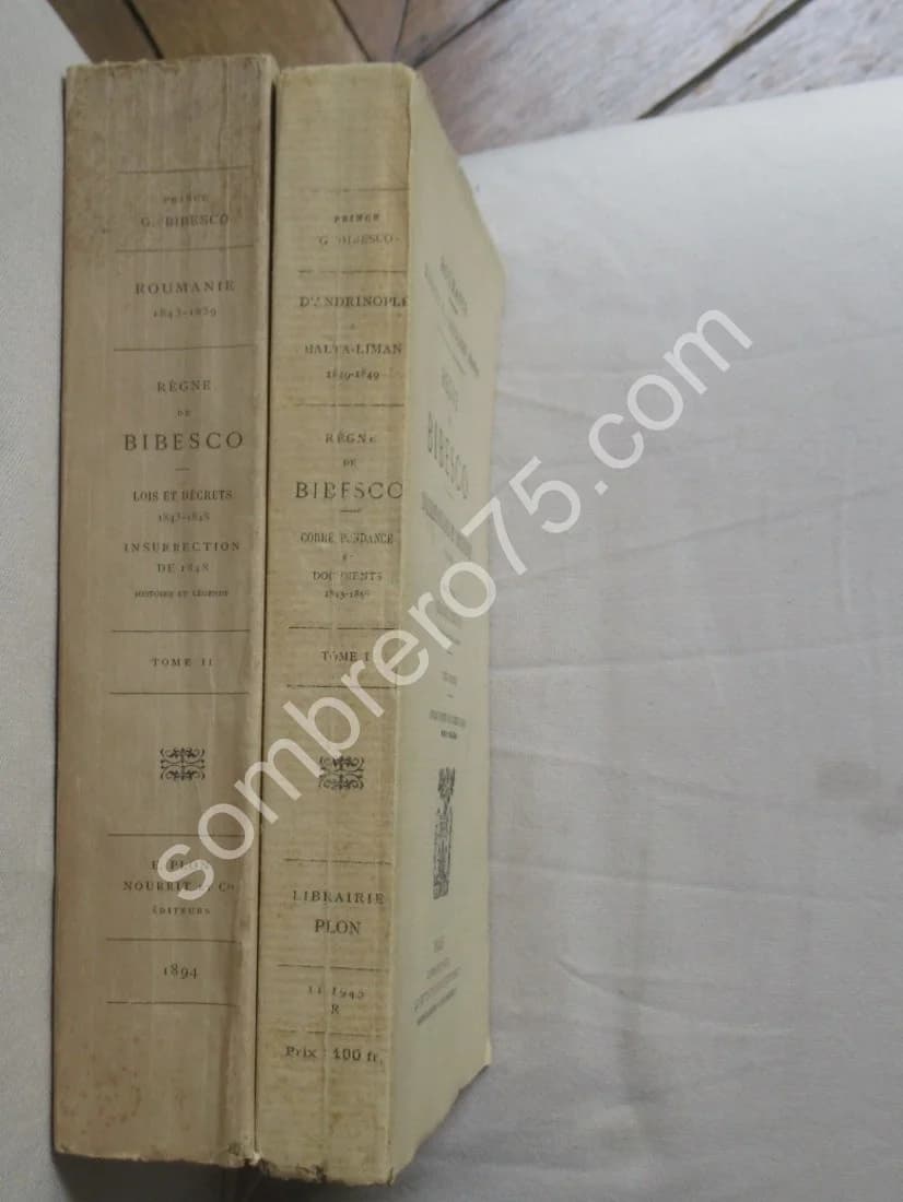 Règne de Bibesco. 2 Volumes - Image 2