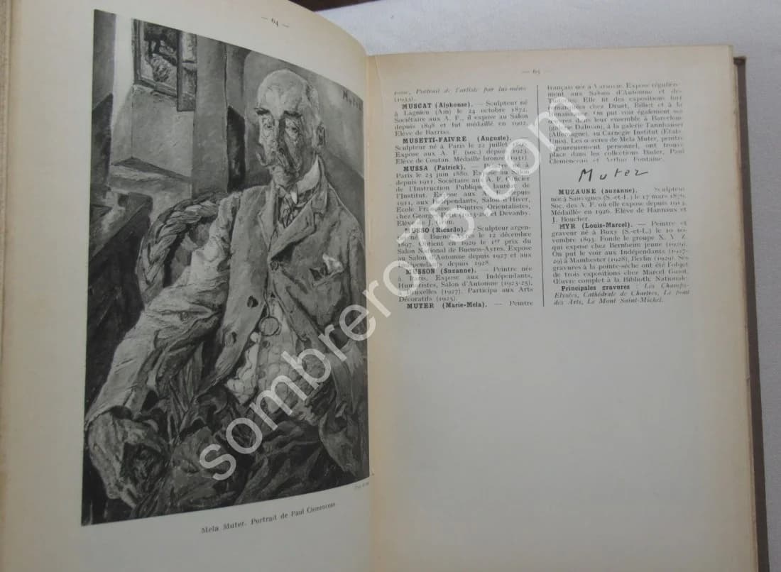 Dictionnaire Biographique des Artistes Contemporains- 3 Tomes + supplément - Image 8