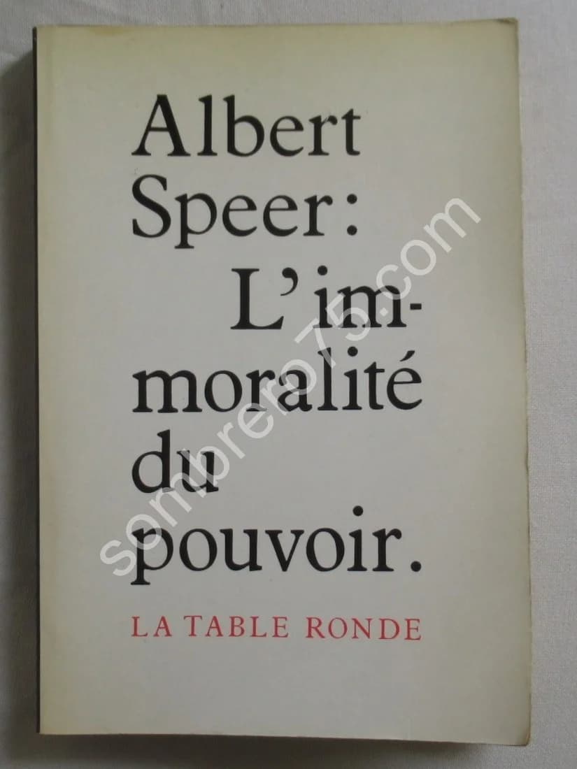 L'Immoralité du Pouvoir