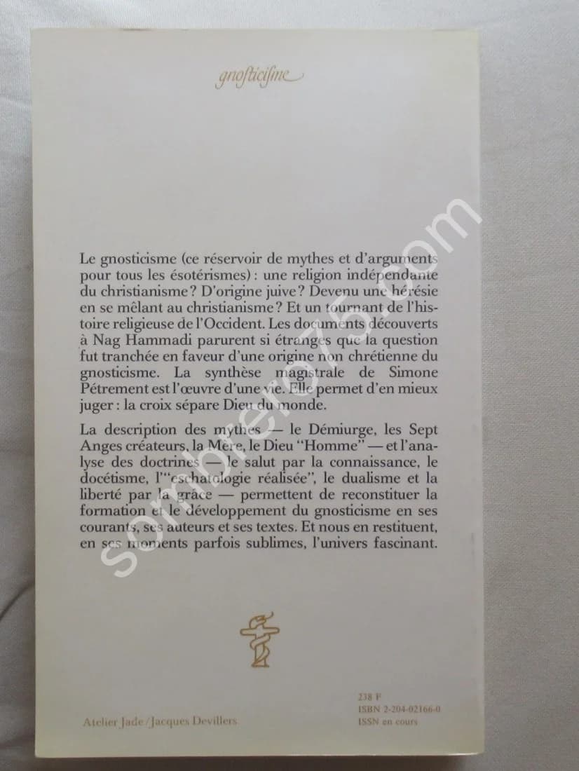 Le Dieu Séparé - les origines du gnoticisme - Image 8