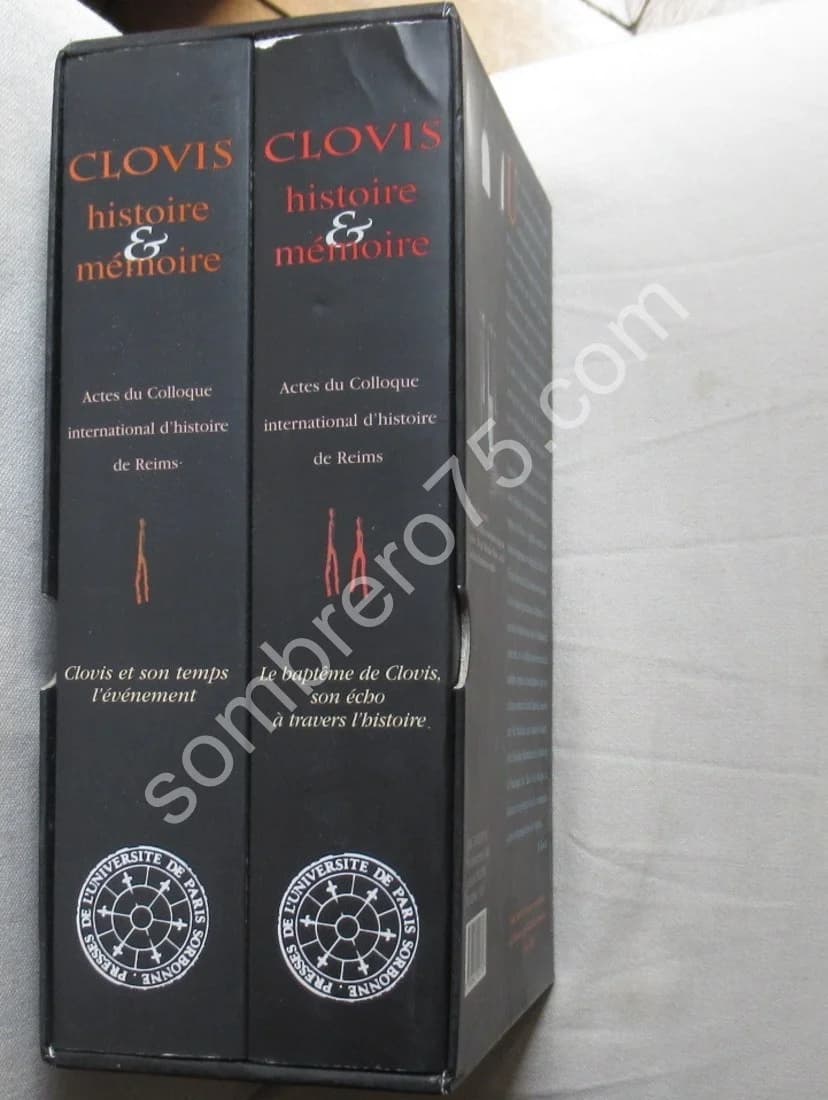 CLOVIS - Histoire et Mémoire. Actes du Colloque international de REIMS , Le Baptême de Clovis - 19-25 sept 1996 - Image 2