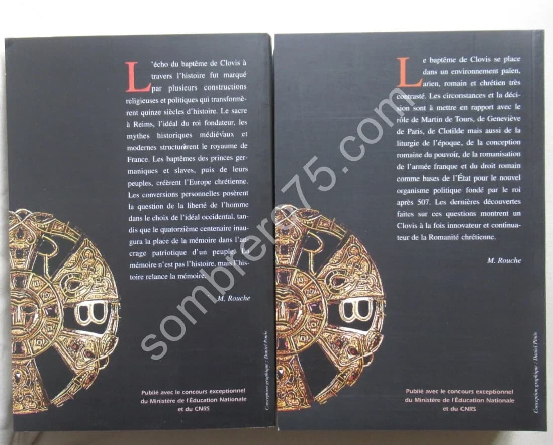 CLOVIS - Histoire et Mémoire. Actes du Colloque international de REIMS , Le Baptême de Clovis - 19-25 sept 1996 - Image 14