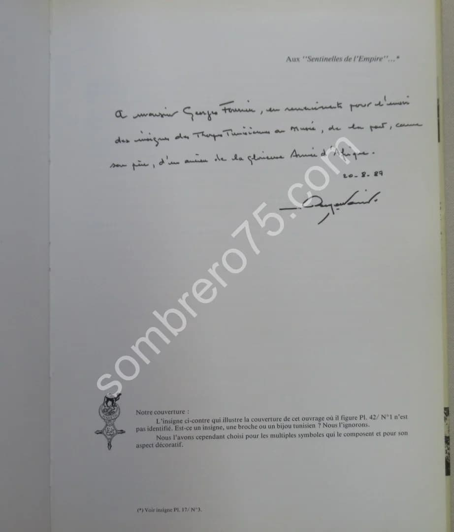 Les Insignes Sahariens de l'Armée Française. J. Fr BOUCHER - Image 4