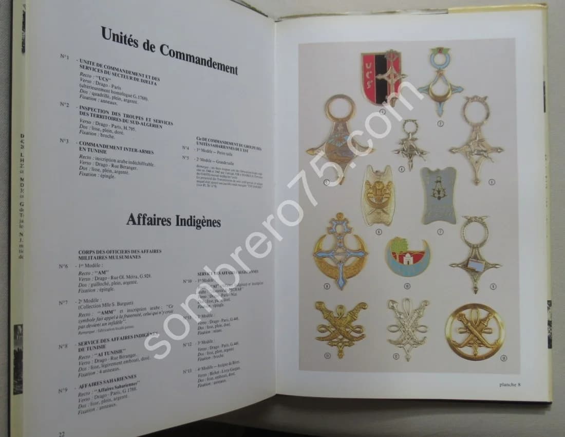 Les Insignes Sahariens de l'Armée Française. J. Fr BOUCHER - Image 5