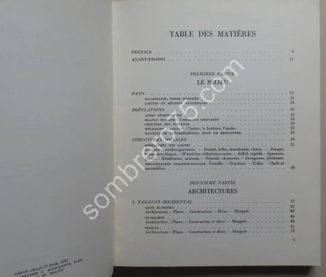 Cités Anciennes de Mauritanie. Jacques Meunié - Image 8