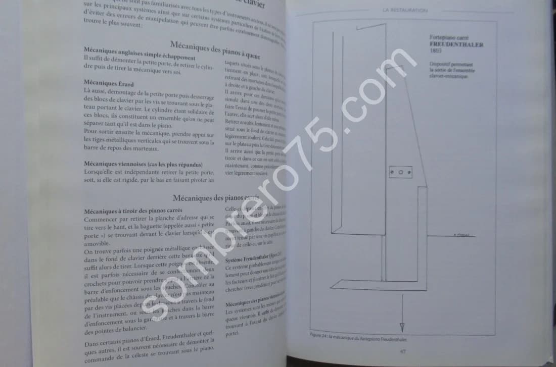 La Restauration des Pianos Anciens des origines à 1850 - Image 6