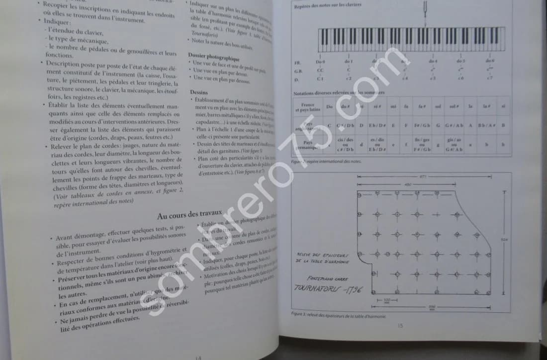 La Restauration des Pianos Anciens des origines à 1850 - Image 9