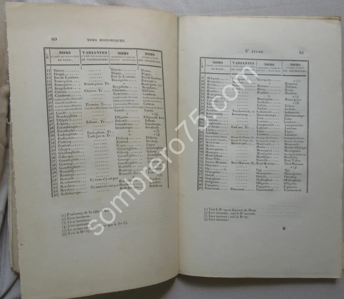 Etudes sur l'Histoire de Haynaut, de Jacques de Guise. 1841 - Image 5