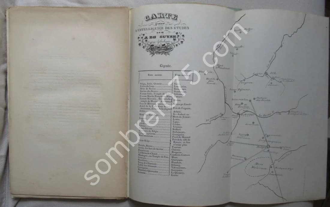 Etudes sur l'Histoire de Haynaut, de Jacques de Guise. 1841 - Image 6