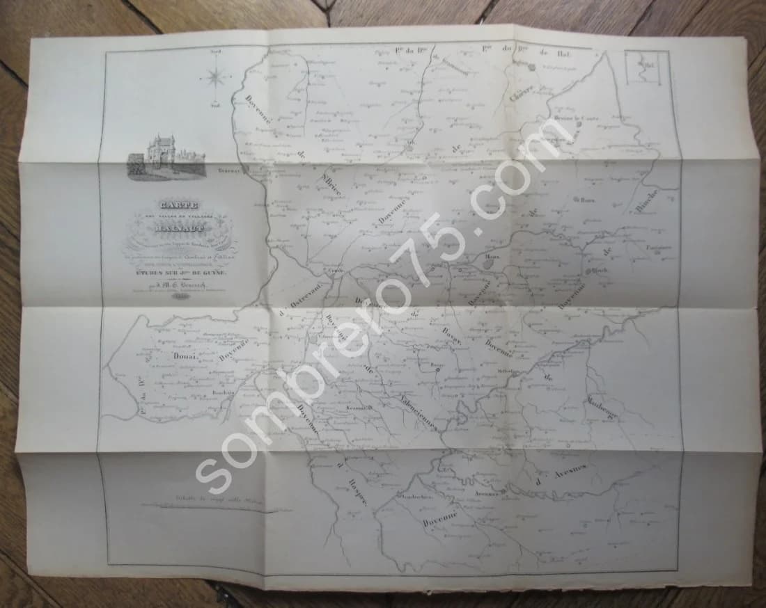 Etudes sur l'Histoire de Haynaut, de Jacques de Guise. 1841 - Image 7