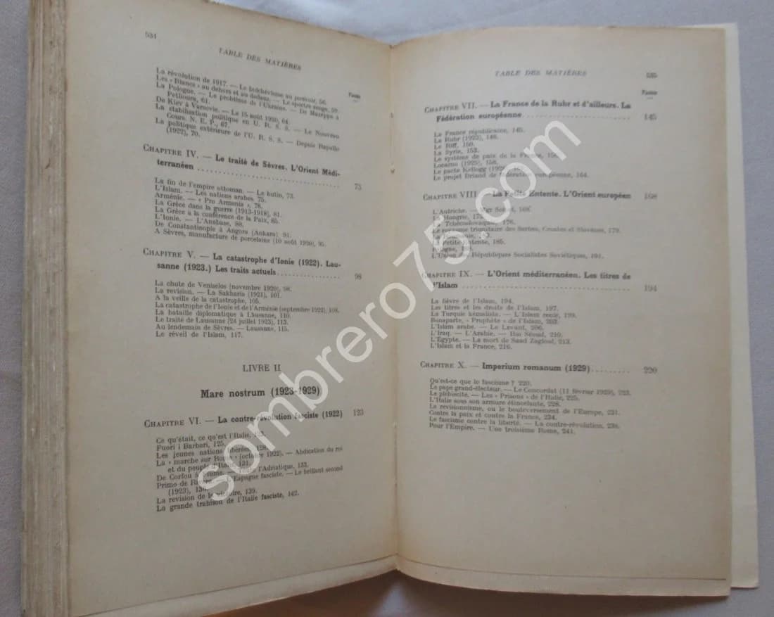 La Question d'Orient 1918-1937. La paix de la Méditerranée. Ed. Driault - Image 6