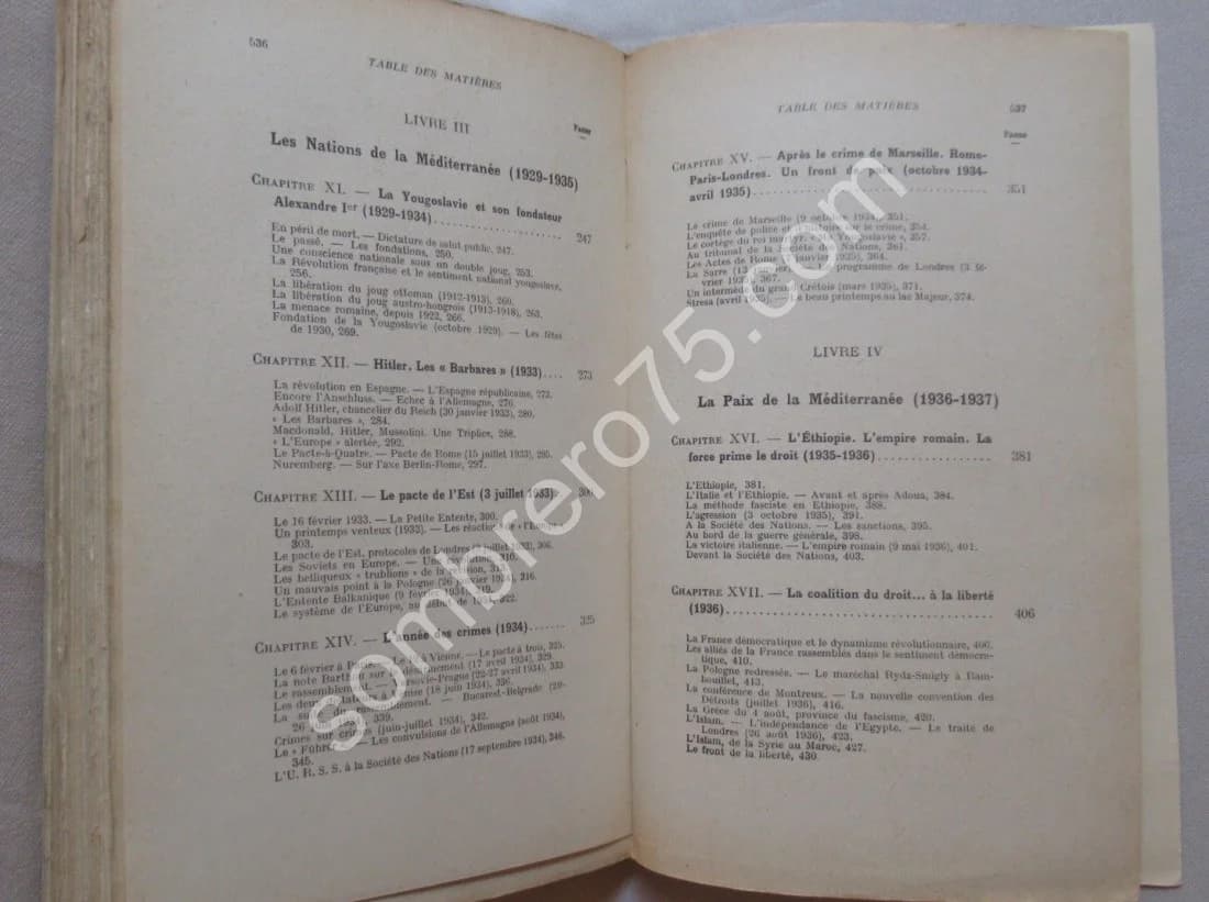 La Question d'Orient 1918-1937. La paix de la Méditerranée. Ed. Driault - Image 7