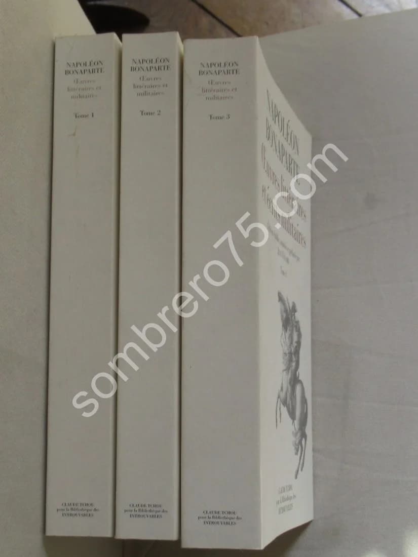 Napoléon Bonaparte. Oeuvres Littéraires et Ecrits Militaires. J TULARD - Image 2