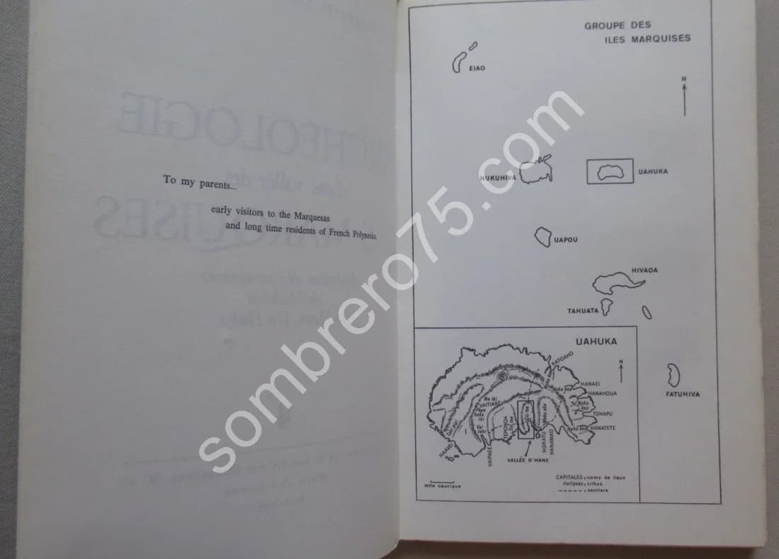 Archéologie d'une Vallée des Iles Marquises. Marimari Kellum Ottino - Image 5