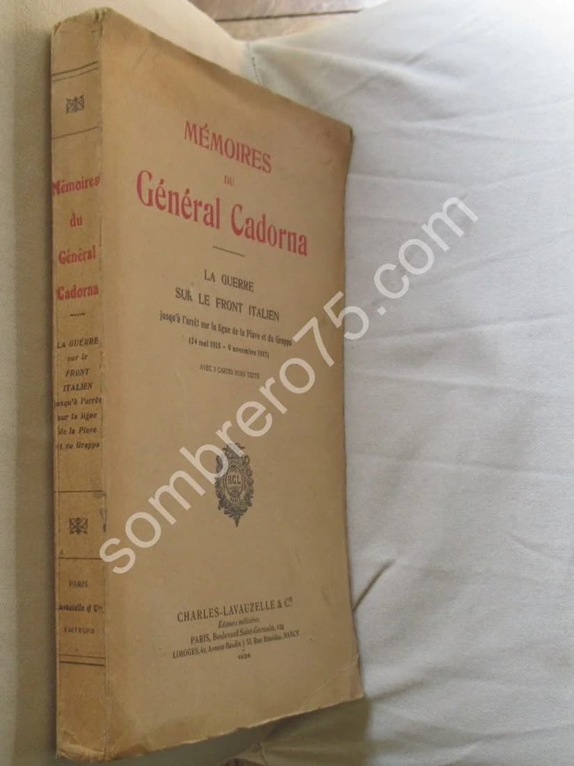Mémoires du Général Cadorna. La Guerre sur le Front Italien - Image 2