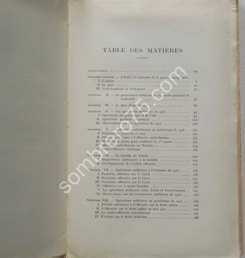 Mémoires du Général Cadorna. La Guerre sur le Front Italien - Image 5
