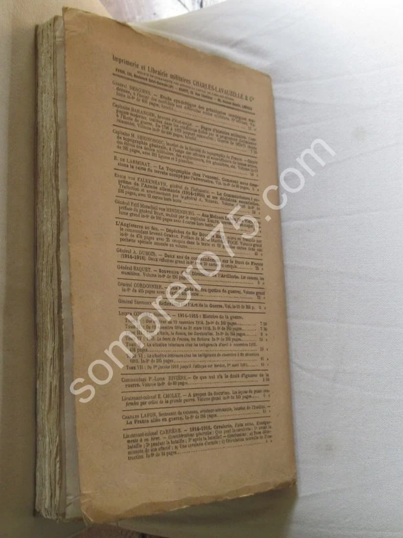 Mémoires du Général Cadorna. La Guerre sur le Front Italien - Image 7