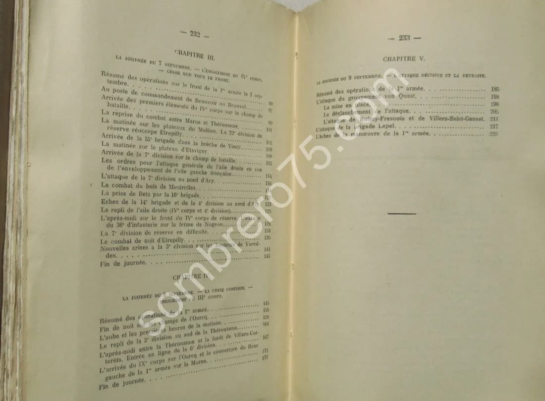 L'Armée von Kluck à la Bataille de la Marne 5-9 septembre 1914. Lt Colonel KOELTZ - Image 12