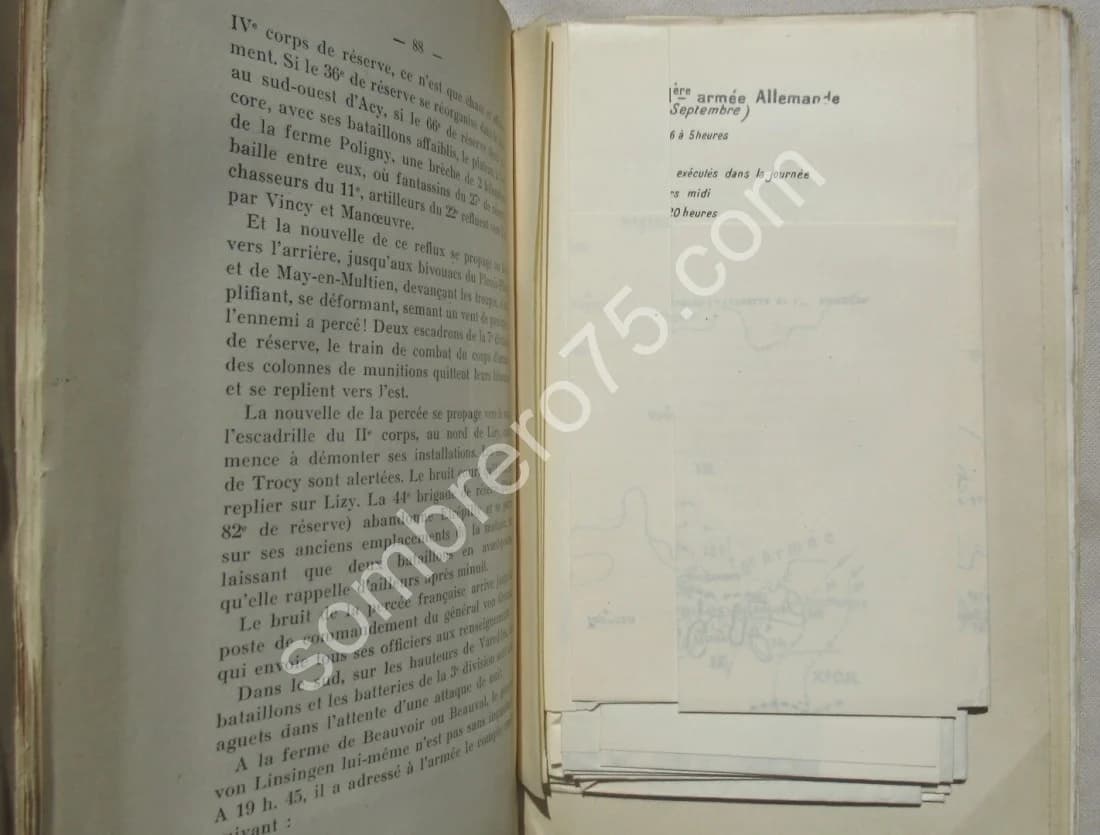 L'Armée von Kluck à la Bataille de la Marne 5-9 septembre 1914. Lt Colonel KOELTZ - Image 4