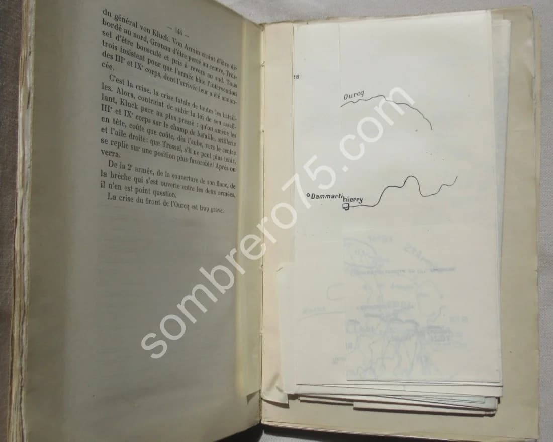 L'Armée von Kluck à la Bataille de la Marne 5-9 septembre 1914. Lt Colonel KOELTZ - Image 5