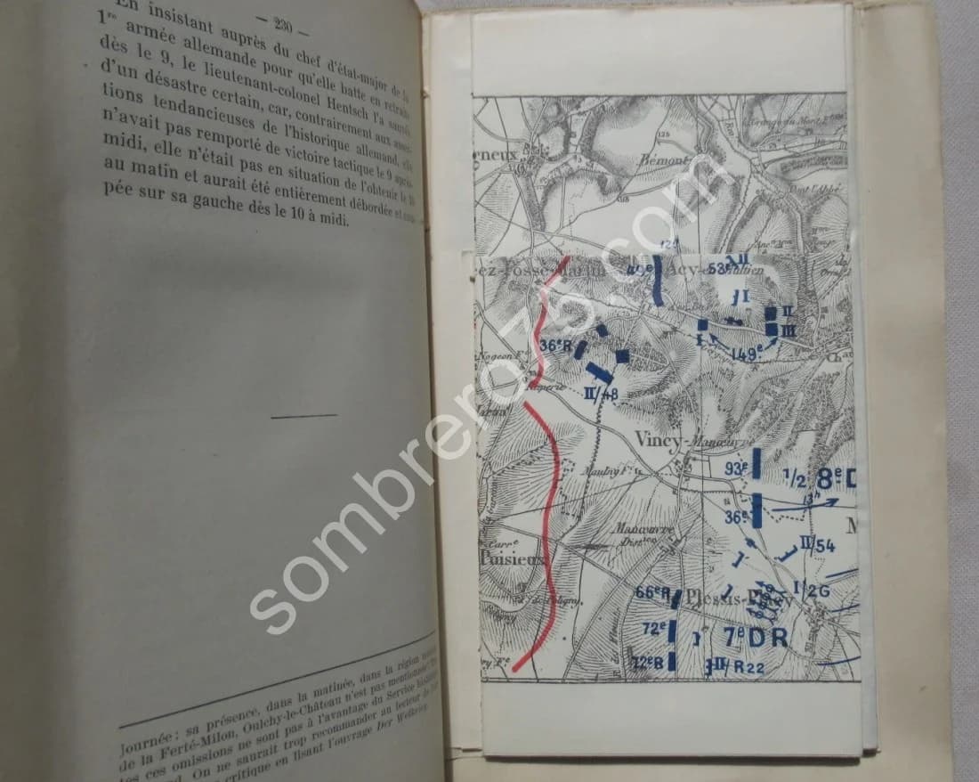 L'Armée von Kluck à la Bataille de la Marne 5-9 septembre 1914. Lt Colonel KOELTZ - Image 7