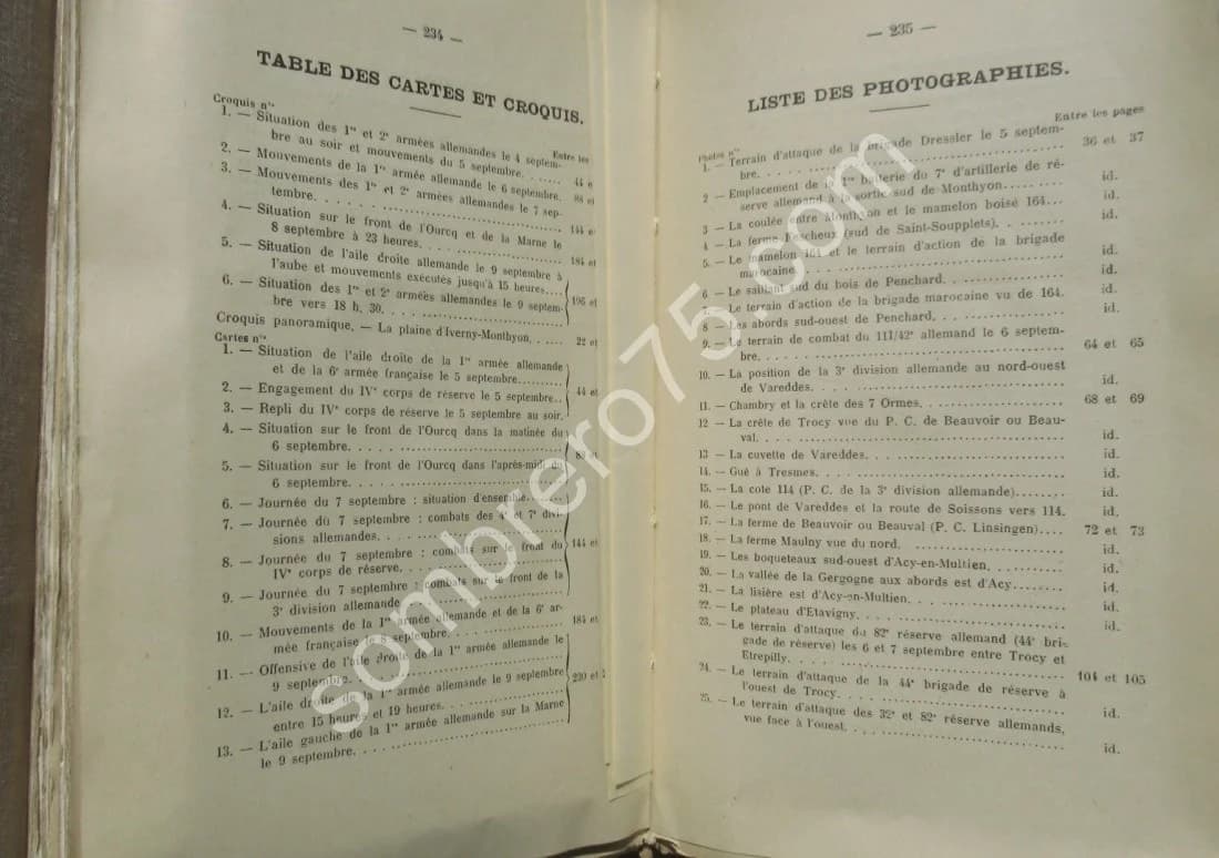 L'Armée von Kluck à la Bataille de la Marne 5-9 septembre 1914. Lt Colonel KOELTZ - Image 9