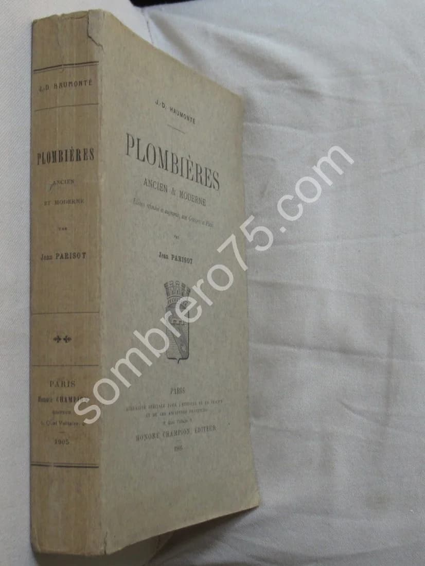 Plombières Ancien & Moderne. J. D. HAUMONTE - Image 2