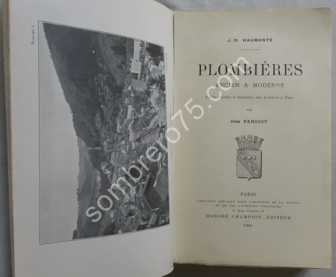 Plombières Ancien & Moderne. J. D. HAUMONTE - Image 3